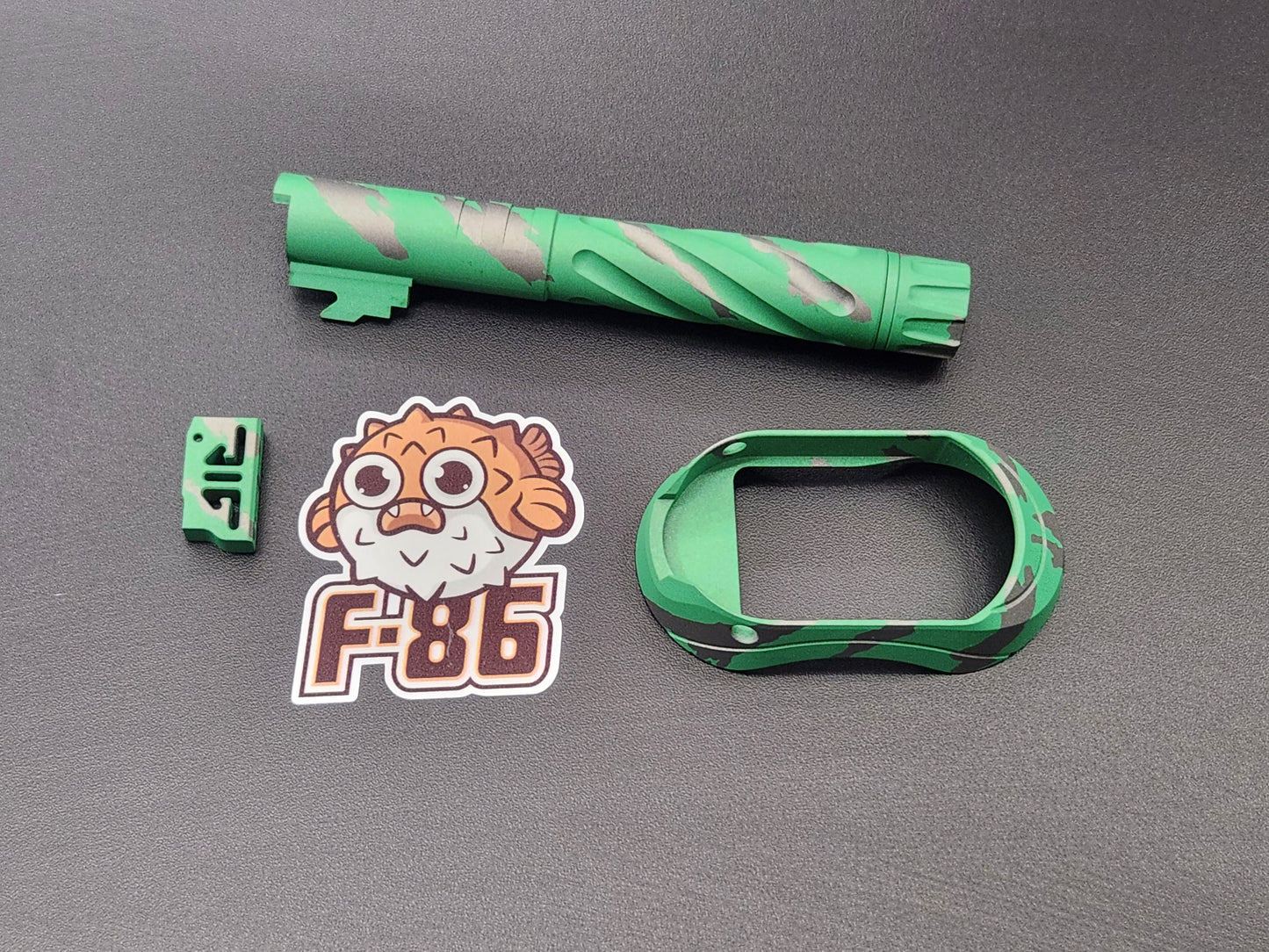 F-86 Custom "Stainless Stripe" 4.3 Hicapa Upgrade Package