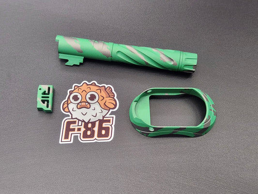 F-86 Custom "Stainless Stripe" 4.3 Hicapa Upgrade Package