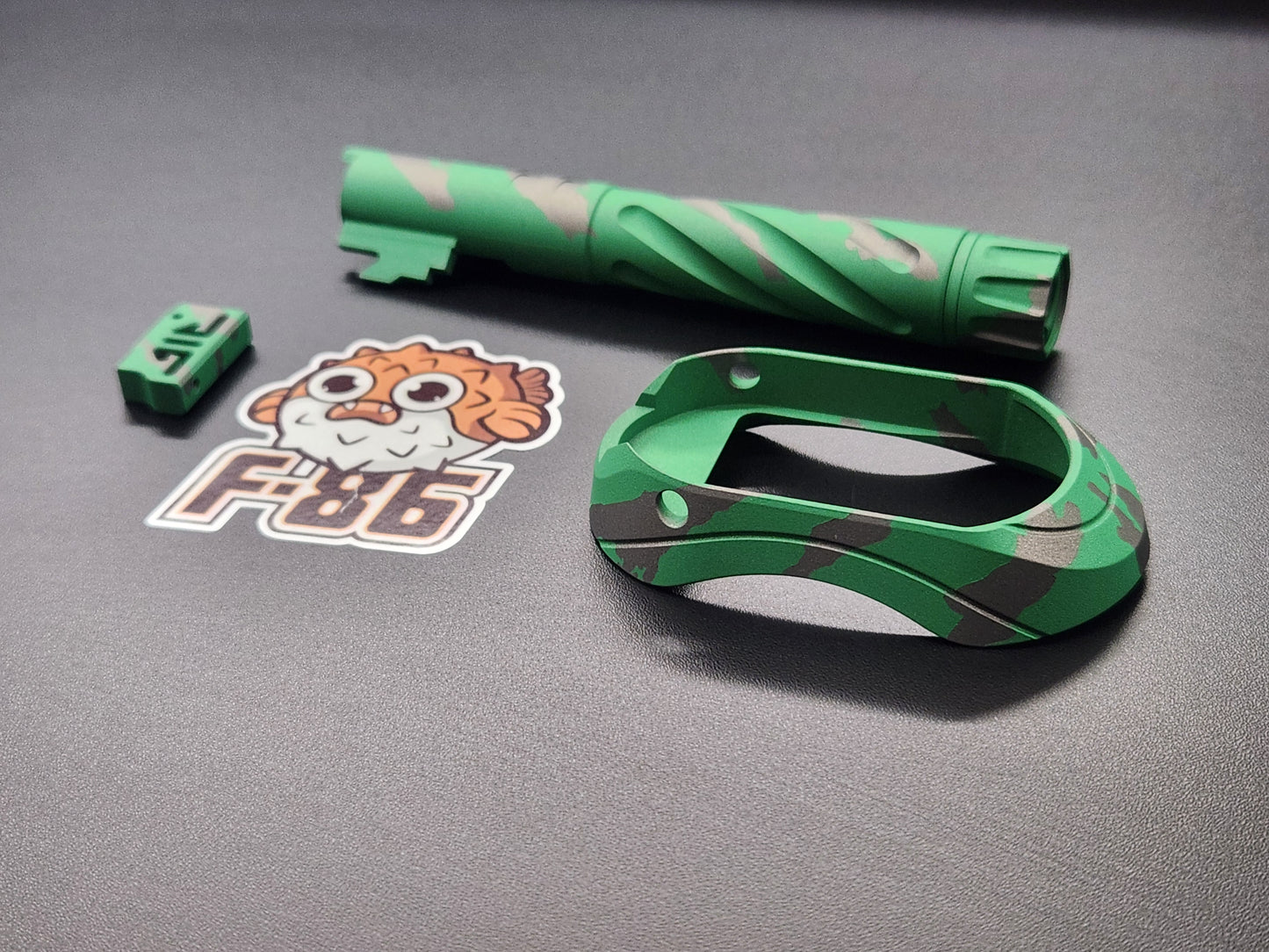 F-86 Custom "Stainless Stripe" 4.3 Hicapa Upgrade Package