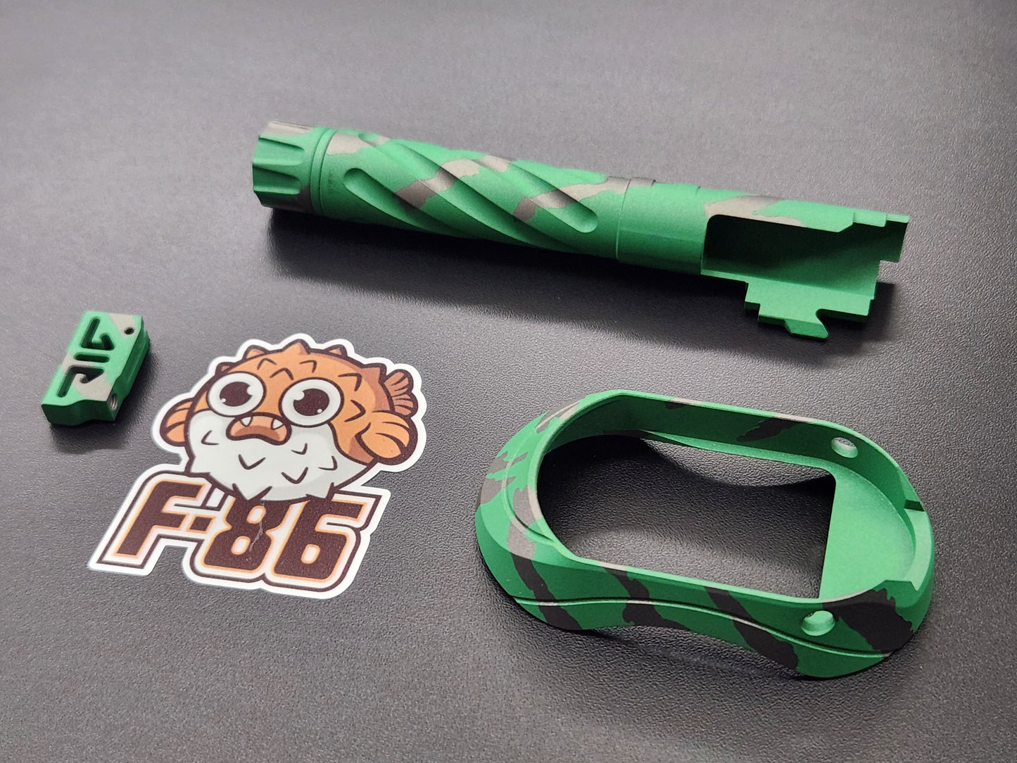 F-86 Custom "Stainless Stripe" 4.3 Hicapa Upgrade Package