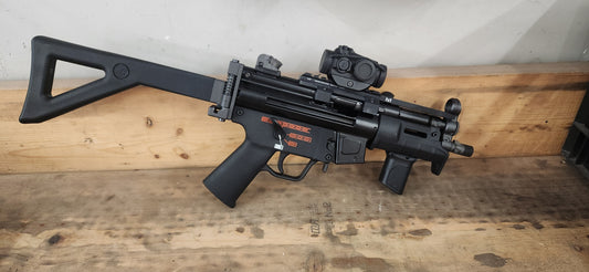 We Tech Apache MP5K Custom GBBR. Upgrade, with Case. (Consignment)