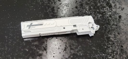 F-86 Custom Dr.Black "Blanc" Royal builders kit. Cerakote H-Series Stormtrooper White.