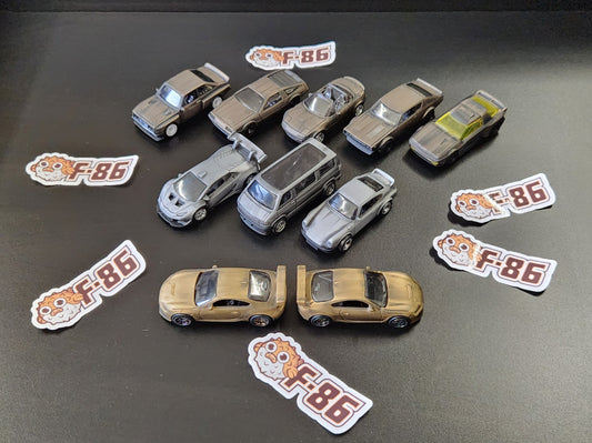 F-86 Custom Hotwheels Mystery Box. Chance to win 25% discount off all our upgrade parts!