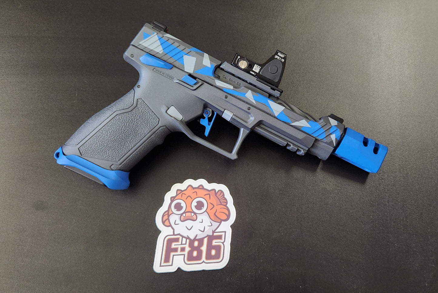 F-86 Custom #0022. "SCB-22" Novritsch Tp-22 GBBP