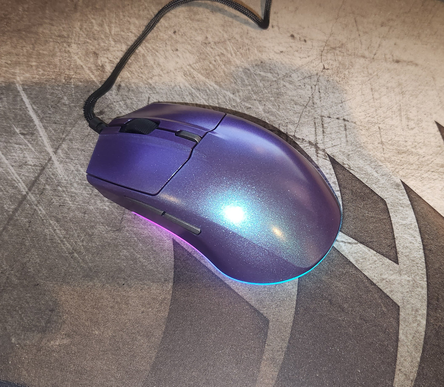F-86 Custom Steel Series Rival 3 "FX Mystique with Black Cherry"