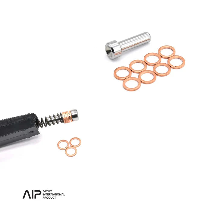 AIP Stainless Steel Mainspring Cap Set for Marui Hi-Capa / M1911 GBB Airsoft