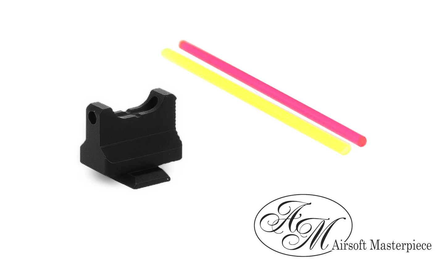 Airsoft Masterpiece Aluminum Fiber Front Sight - Dawson HIGH version