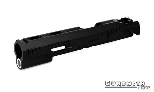 Gunsmith Bros LimCat WildCat Aluminum Slide for Hi-CAPA 5.1 GBB (BLACK)