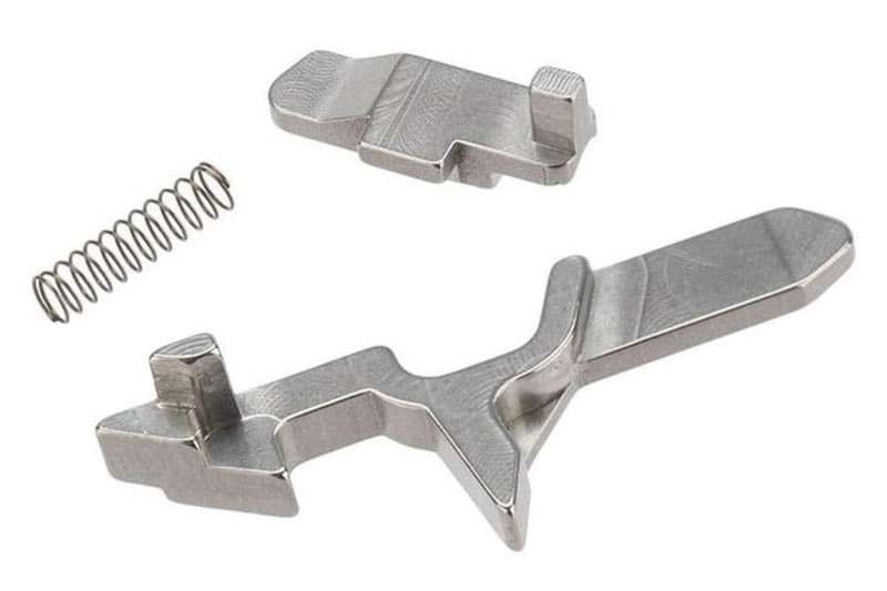 Airsoft Masterpiece Stainless Steel Disconnector & Valve Knocker Set for Marui Hi-CAPA/1911