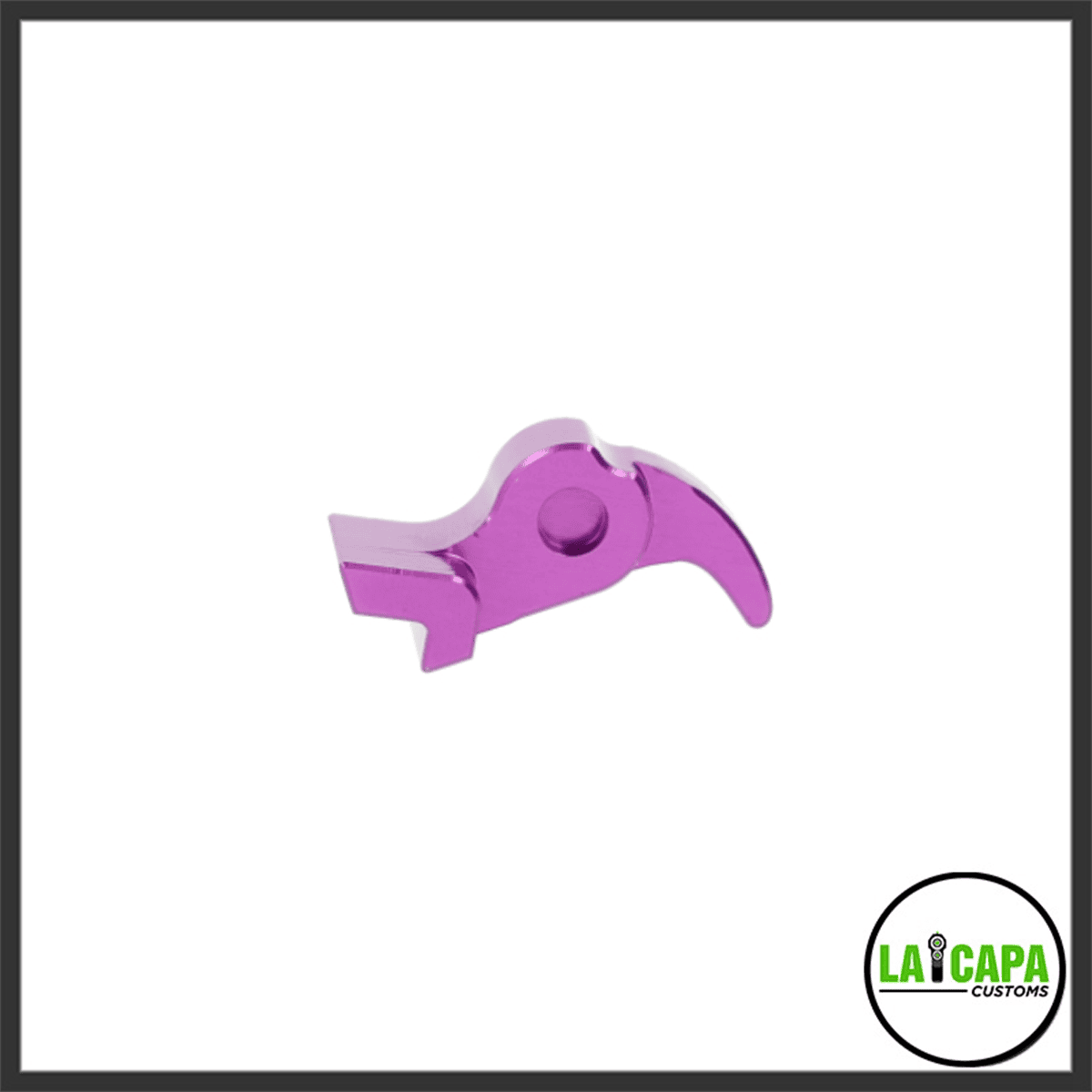 LA Capa Customs Aluminum V3 Competition Frame Black (Cutout Version)