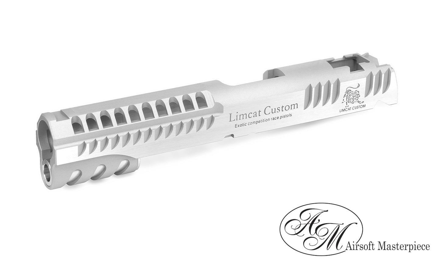Airsoft Masterpiece "Limcat Custom" Aluminum Slide TM Hi-Capa 4.3. (Silver)