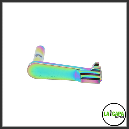 LA Capa Customs Aluminum Slide Stop for Hi Capa (Rainbow)
