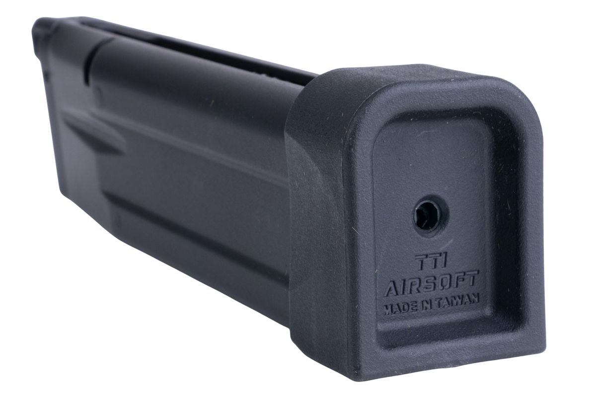 TTI Airsoft Hicapa Series Lightweight Green Gas Magazine 29 Rounds. (Compatible with TM/WE/VORSK/ARMY)