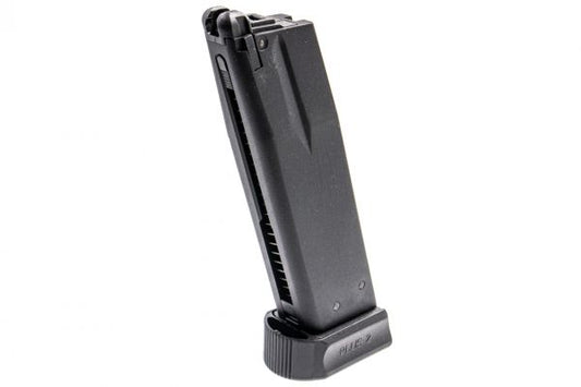 KJ Works 26 Rounds Green Gas Magazine For KJ ASG CZ-SP01 / Shadow 1 / Shadow 2 / Orange / TS 2 GBBP
