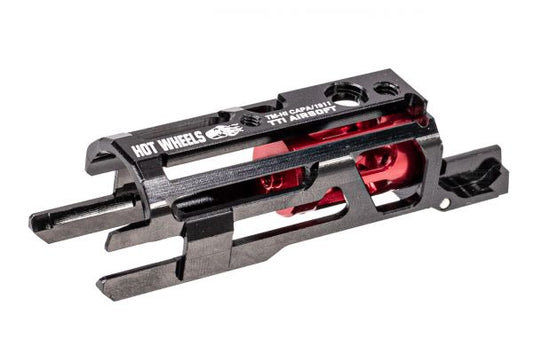 TTI Airsoft Hot Wheel Series Zero Friction Blow Back Unit For Marui TM Hi-Capa GBBP Series (Black)