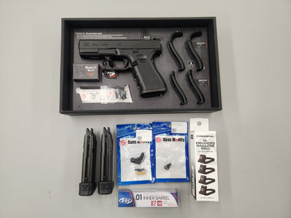 (Used) Tokyo Marui G-19 Gen 4 with Upgrade Package.