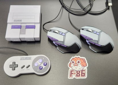 F-86 Custom Logitech G-502 "Famicom" Cerakote Refinish.