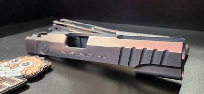F-86 Custom "Shadow Spec Infinity" 5.1 Sight Tracker Aluminum Slide and Frame Set.