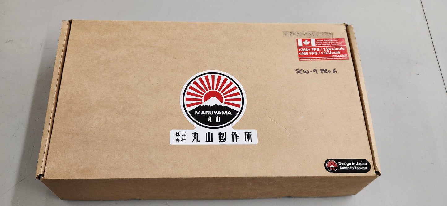 Maruyama SCW-9 Pro G Airsoft Gas Blow Back Rifle (Consignment)
