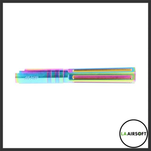 LA Capa Customs 5.1 Aluminum “HEXCUT” Outer Barrel for Hi Capa (Rainbow)