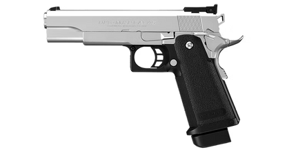 Tokyo Marui Hi Capa 5.1 Gas Blow Back Airsoft Pistol. Stainless