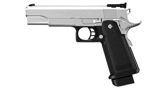 Tokyo Marui Hi Capa 5.1 Gas Blow Back Airsoft Pistol. Stainless