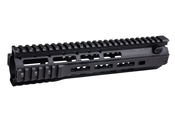 Angry Gun BC* Raider M-Lok Rail for GBB / AEG / PTW - (10 inch, Black)