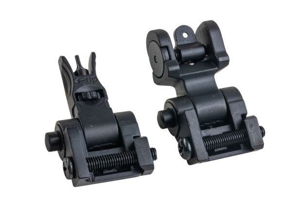 AKATSUKI SIG Style Metal Flip Up Sight Set - BK