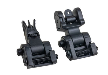 AKATSUKI SIG Style Metal Flip Up Sight Set - BK