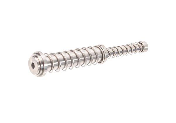 COWCOW Technology Tokyo Marui G17 Gen 5 GBB Airsoft Guide Rod Set - Silver (Stainless Steel)