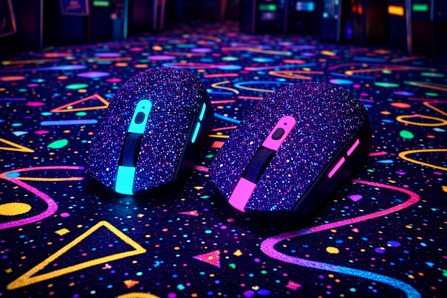 F-86 Custom Logitech G305 Wireless "80's Arcade" (Green)