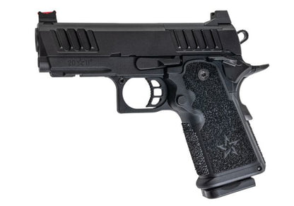 EMG Staccato Licensed CS Compact 2011 GBB Airsoft Pistol (Model: Master Grip / CNC / Green Gas) - BK
