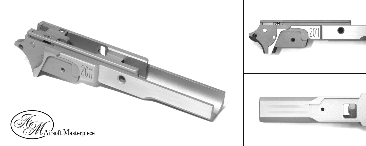 Airsoft Masterpiece Aluminum Frame – STI (2011) 3.9 Silver