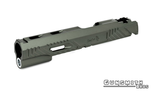 Gunsmith Bros LimCat WildCat Aluminum Slide for Hi-CAPA 5.1 GBB (GREY)