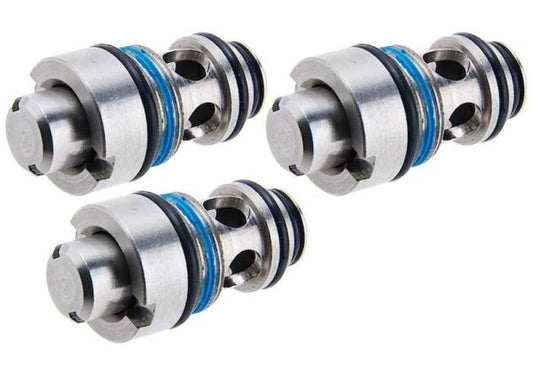 Guns Modify Tokyo Marui MWS / Hi Capa EVO Magazine Gas Release Valve (Stainless Steel, 3pcs / Set)