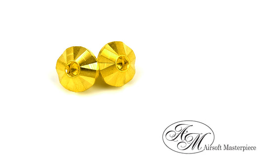 Airsoft Masterpiece Custom Ver.2 Grip Screw for HI-capa (Gold)