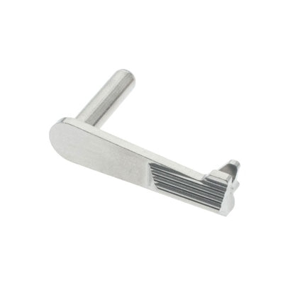 COWCOW Technology Tokyo Marui Hi Capa GBB Airsoft Match Grade Slide Stop - Silver (Stainless Steel)