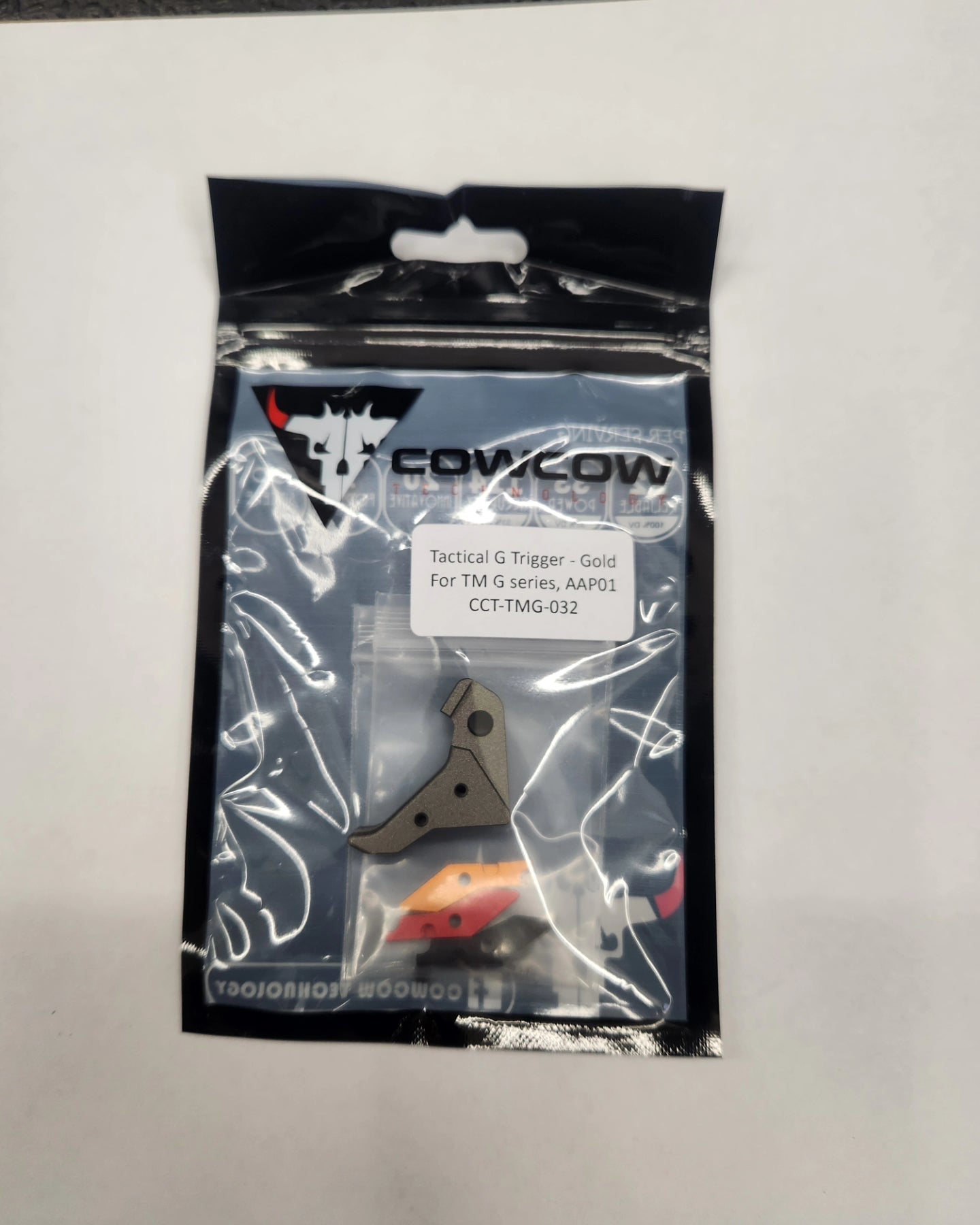 Cowcow Tactical AAP-01, G-Series Pistol Trigger. F-86 Custom Cerakote H-152 Stainless