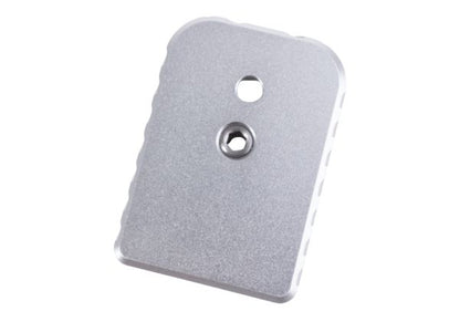 Revanchist Airsoft Hi-Capa GBB Magazine Base (Type B, Aluminum, Silver)