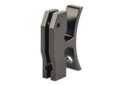 Revanchist Airsoft Tokyo Marui Hi Capa GBB Curved Trigger (CNC Aluminum, Type J Black)