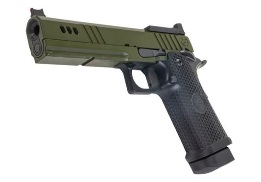 RWA Nighthawk Custom BDS9 Airsoft GBB Pistol (OD Green, 2011 Hicapa)