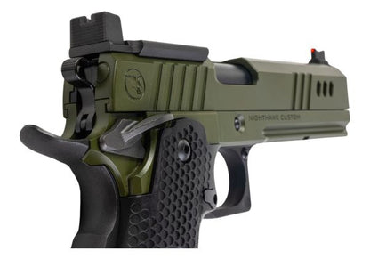 RWA Nighthawk Custom BDS9 Airsoft GBB Pistol (OD Green, 2011 Hicapa)