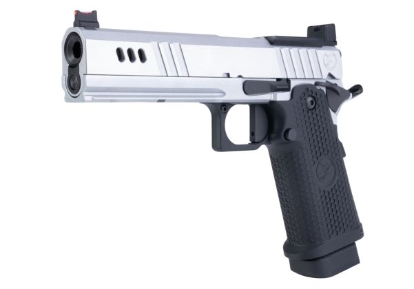 RWA Nighthawk Custom BDS9 Airsoft GBB Pistol (Silver, 2011 Hicapa)