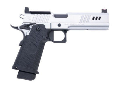 RWA Nighthawk Custom BDS9 Airsoft GBB Pistol (Silver, 2011 Hicapa)
