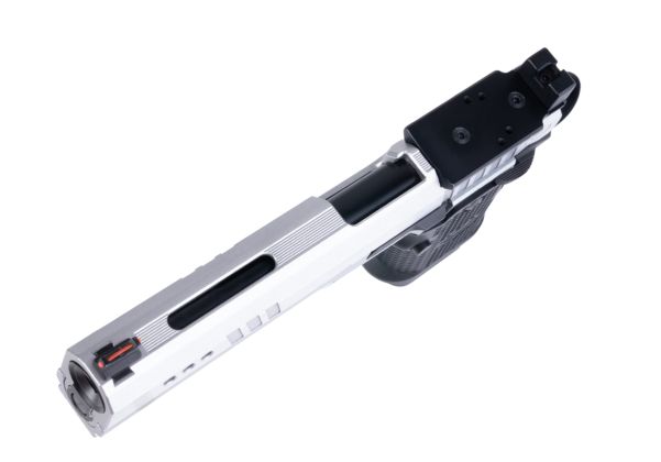 RWA Nighthawk Custom BDS9 Airsoft GBB Pistol (Silver, 2011 Hicapa)