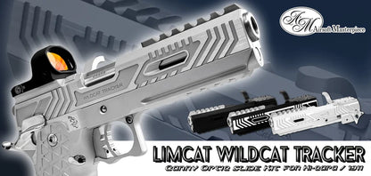 Airsoft Masterpiece LimCat WildCat Tracker Carry Optic Kit. Grey Two Tone