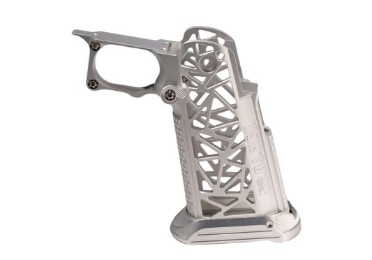 Dr. Black Tokyo Marui Hi Capa GBB Aluminum Grip (Type A, Silver)