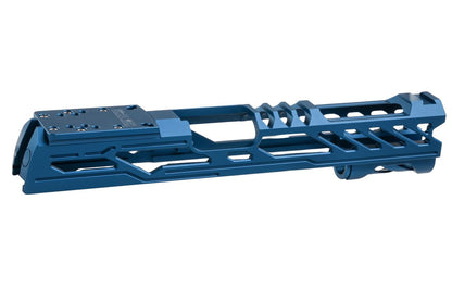 Dr. Black Tokyo Marui Hi Capa 5.1 GBB Optics Ready Slide Type Y (Aluminum, Blue)