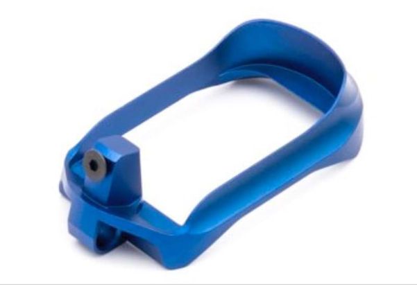 TTI Airsoft Action Army AAP01 and Novritsch TP-22 GBB. One Piece CNC Magwell - Blue