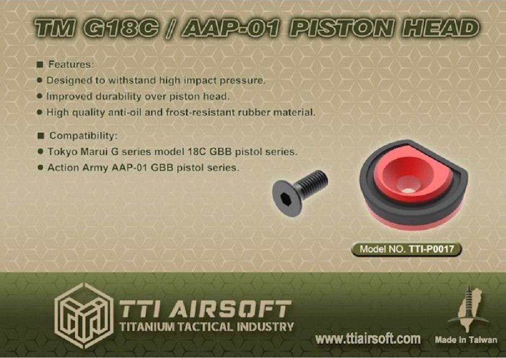 TTi Airsoft CNC Piston Head for AAP-01, G18C